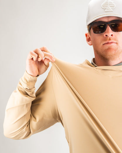Performance Golf Hoodie - Sand - S - Club Rehab
