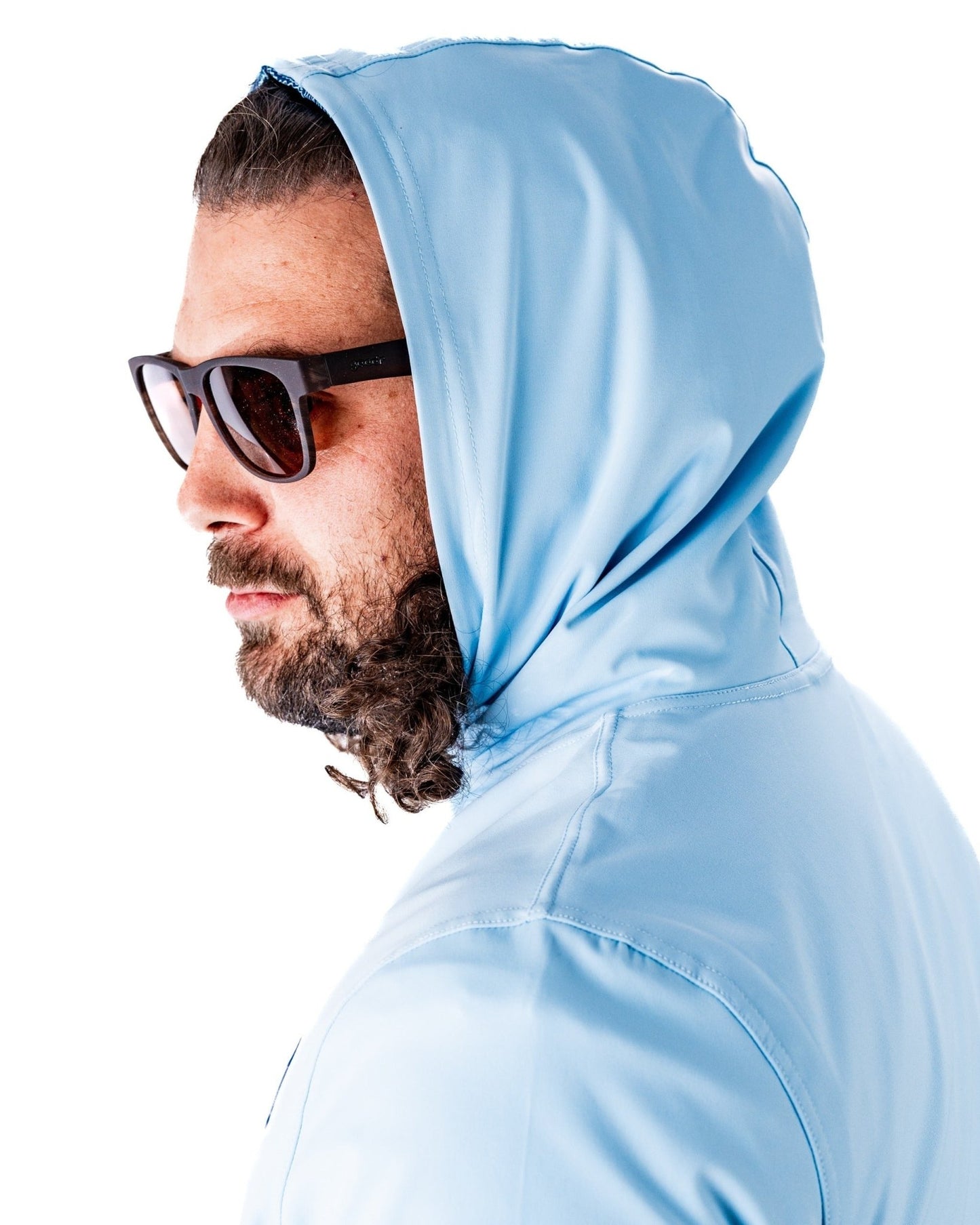 Performance Golf Hoodie - Squiggle Blue - S - Club Rehab