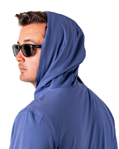 Performance Golf Hoodie - Wavy Stars and Stripes - S - Club Rehab