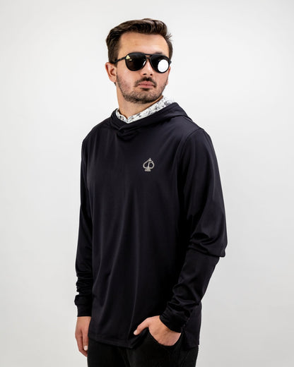Performance Golf Hoodie - White Noise - S - Club Rehab