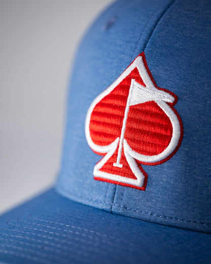 Performance Spade Hat - Blue - Club Rehab