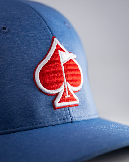 Performance Spade Hat - Blue - Club Rehab