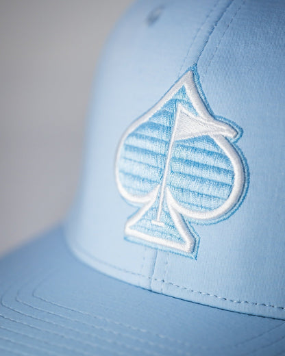 Performance Spade Hat - Carolina Blue - Club Rehab