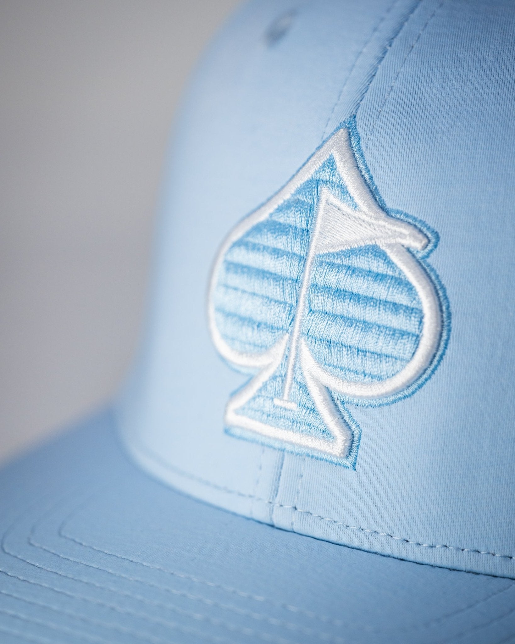 Performance Spade Hat - Carolina Blue - Club Rehab