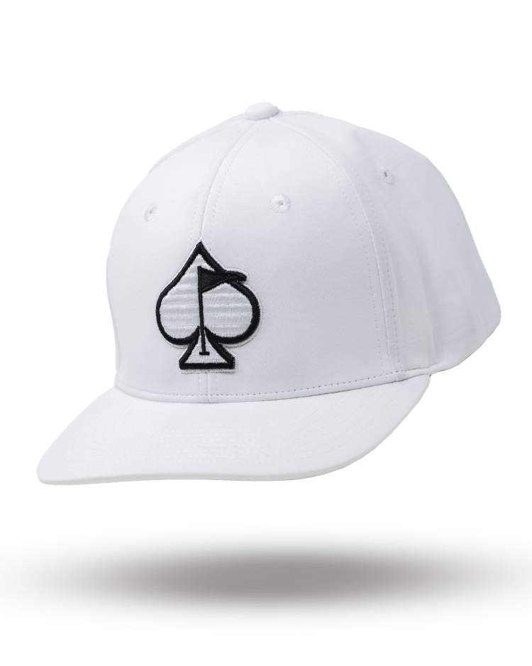 Performance Spade Hat - White - Club Rehab