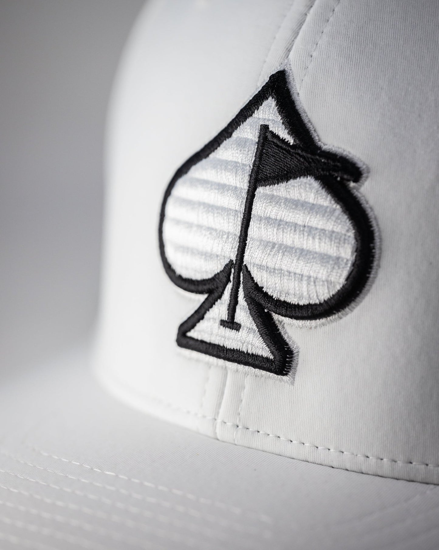 Performance Spade Hat - White - Club Rehab