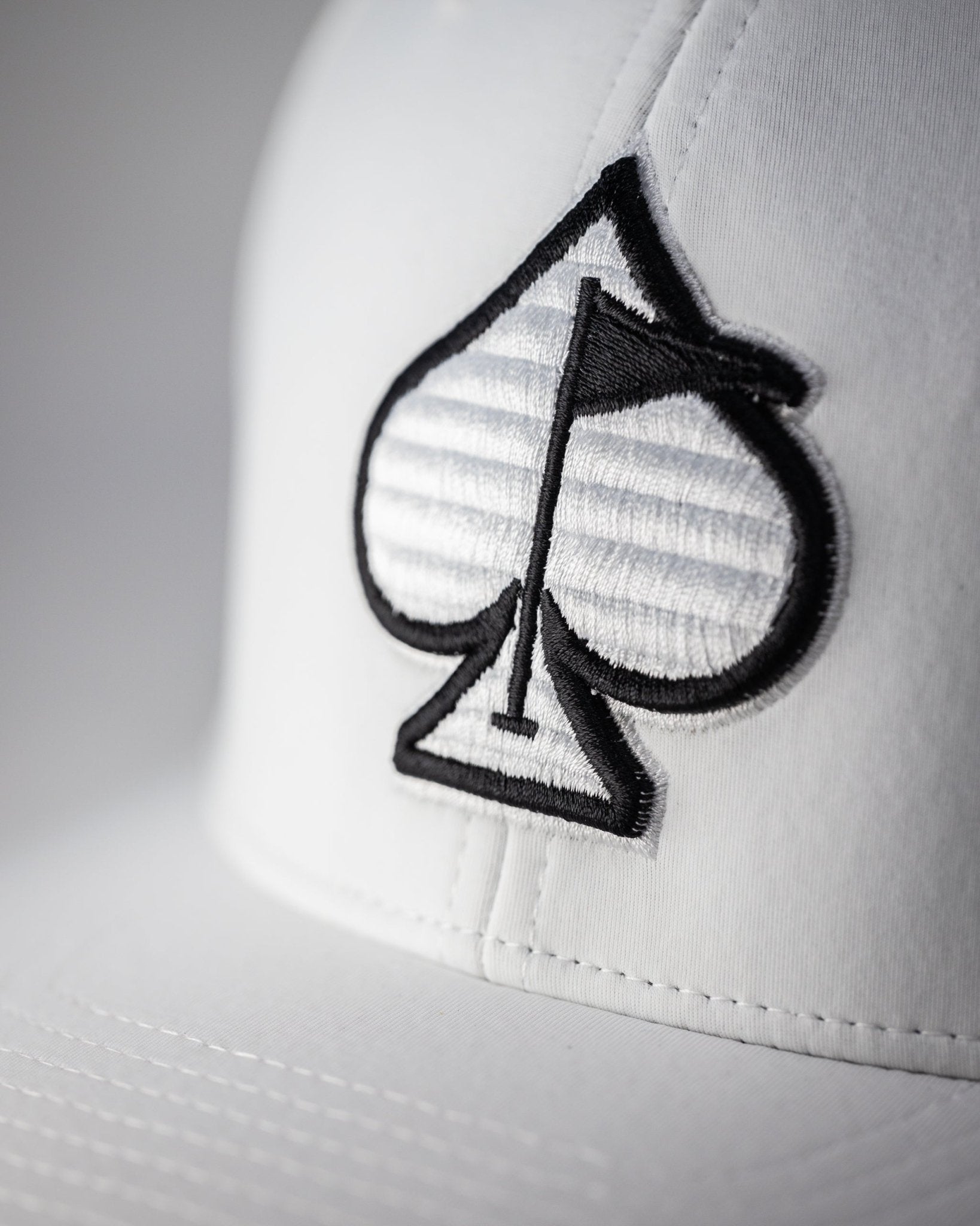 Performance Spade Hat - White - Club Rehab