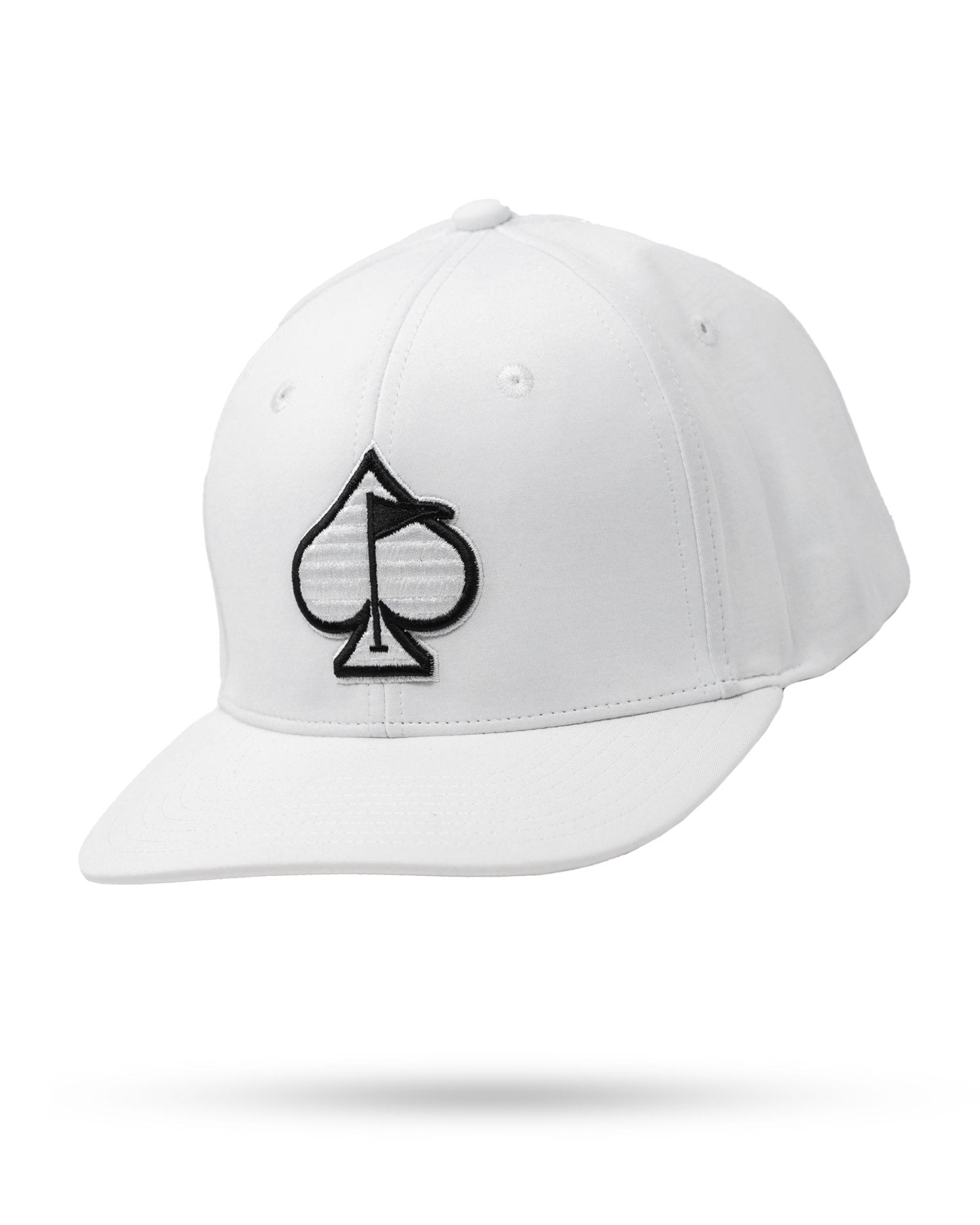 Performance Spade Hat - White - Club Rehab