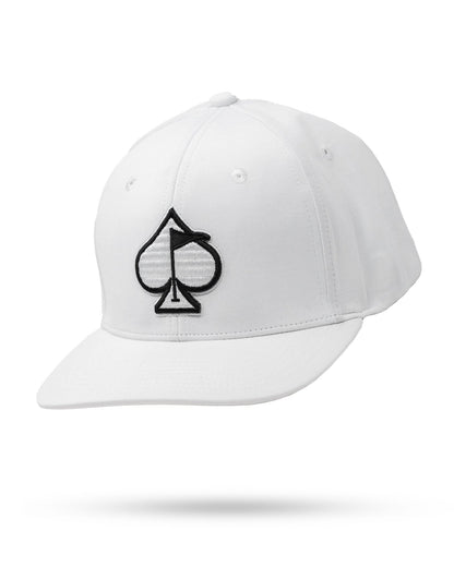 Performance Spade Hat - White - Club Rehab