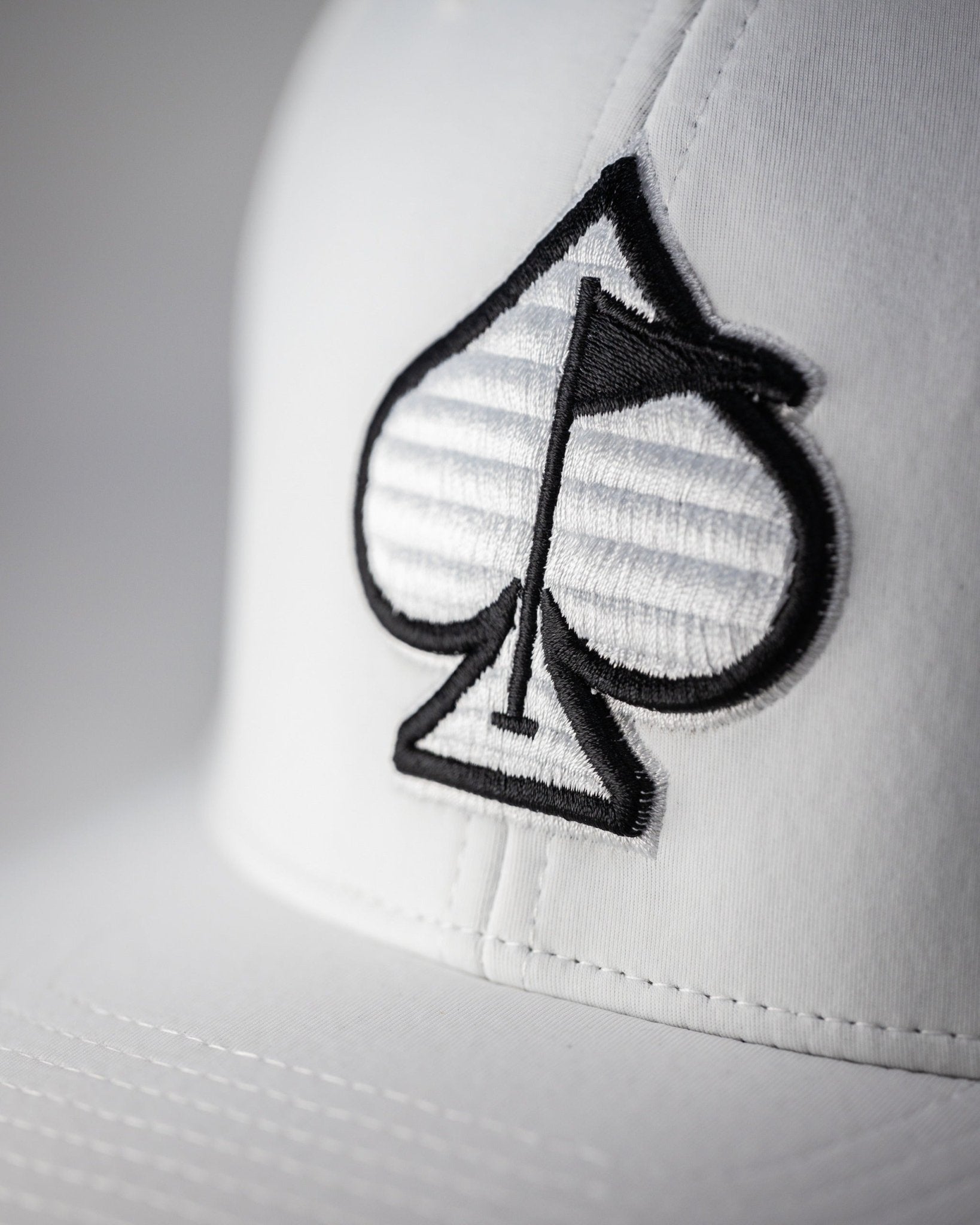 Performance Spade Hat - White - Club Rehab