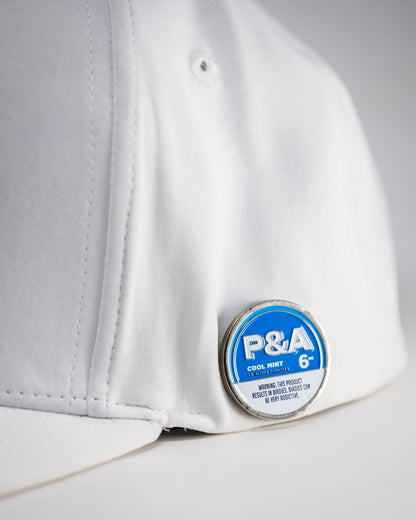 Performance Spade Hat - White - Club Rehab