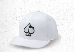 Performance Spade Hat - White - Club Rehab