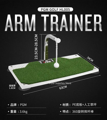 PGM 360° Rotating Golf Swing Trainer - Club Rehab