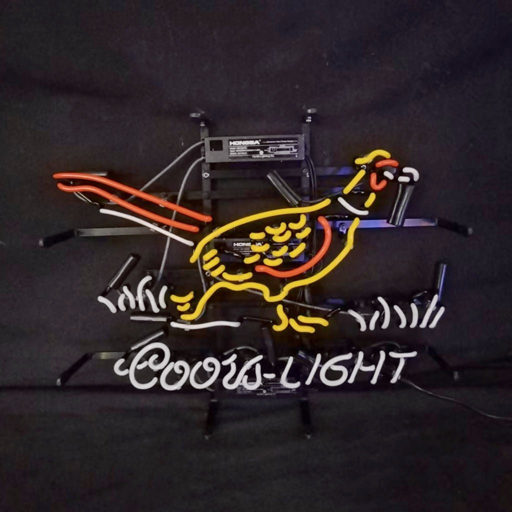Pheasant Coors Light Neon Light Sign - Club Rehab