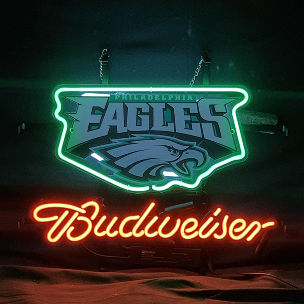 Philadelphia Eagles Budweiser Neon Signs - Club Rehab