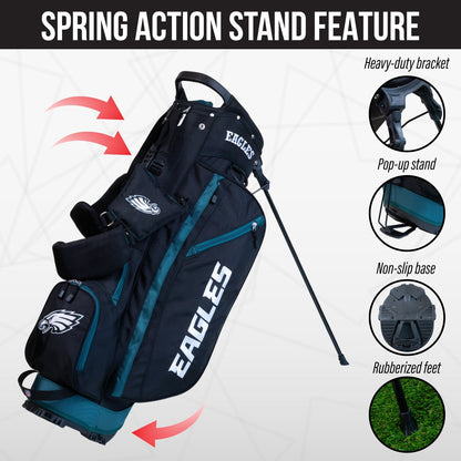 Philadelphia Eagles Fairway Stand Bag - Image 5 - Club Rehab
