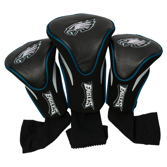 Philadelphia Eagles NFL Contour 3 Pack Headcovers - Club Rehab