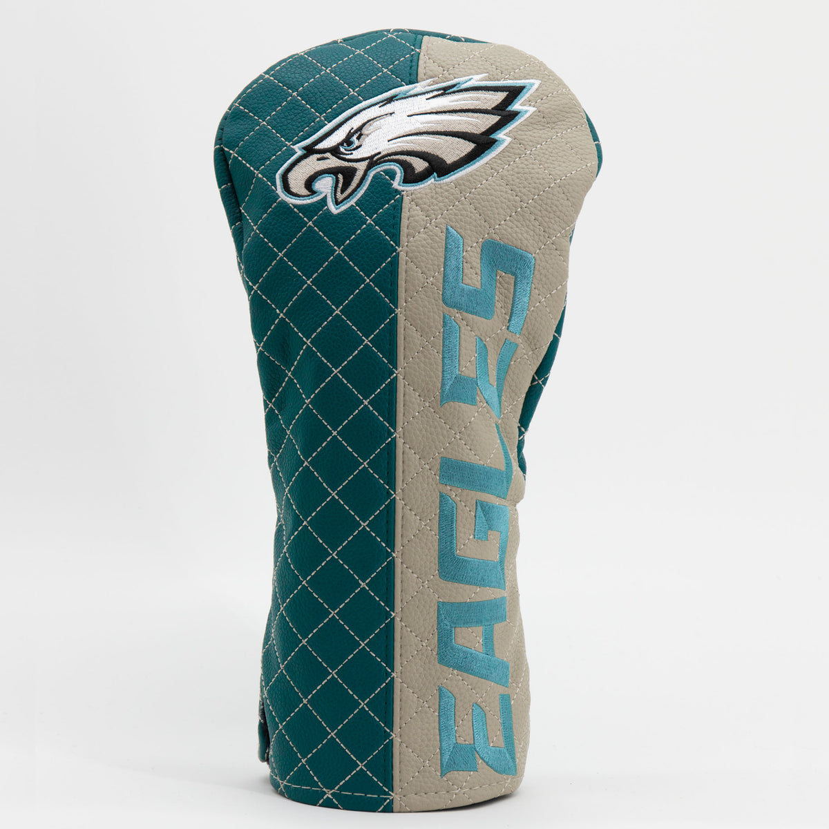 Philadelphia Eagles Split Driver quilted headcover, front view