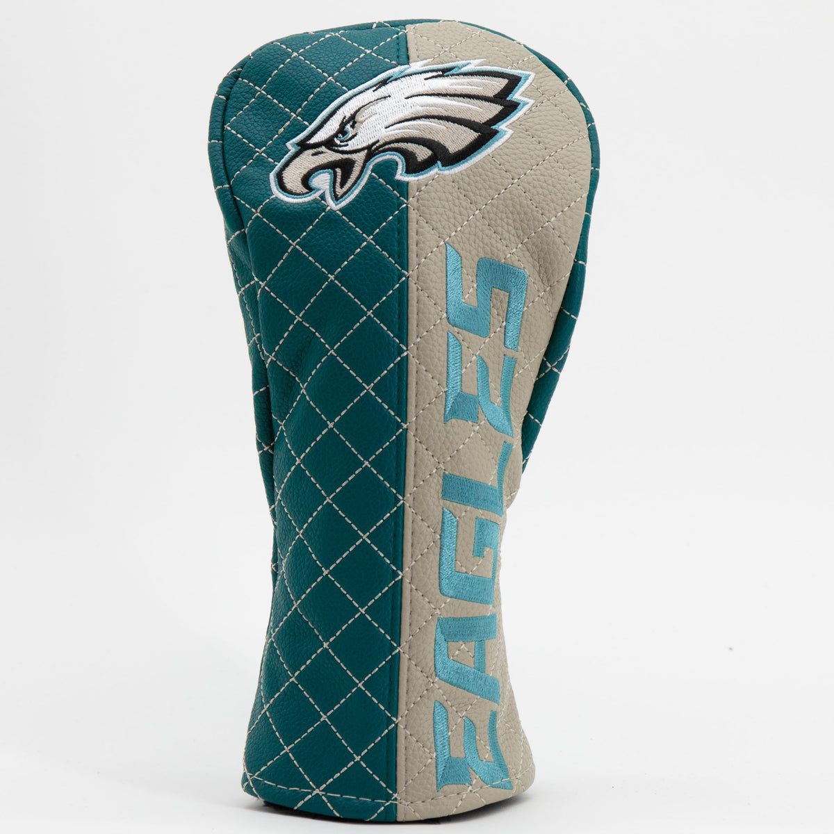 Philadelphia Eagles Split Fairway quilted headcover, front view