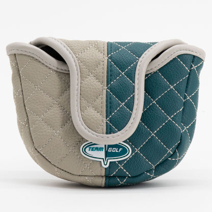 Philadelphia Eagles Split Mallet Putter quilted headcover, back view
