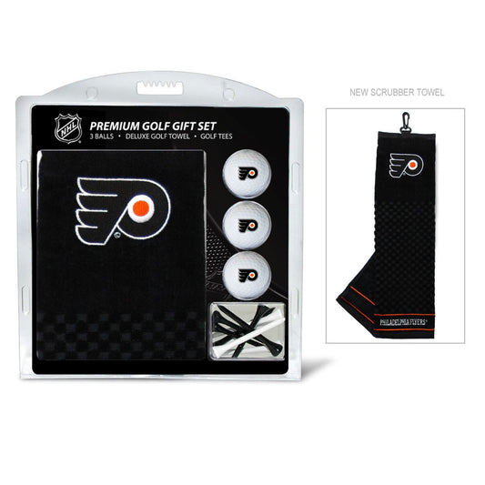 Philadelphia Flyers Embroidered Towel Golf Gift Set