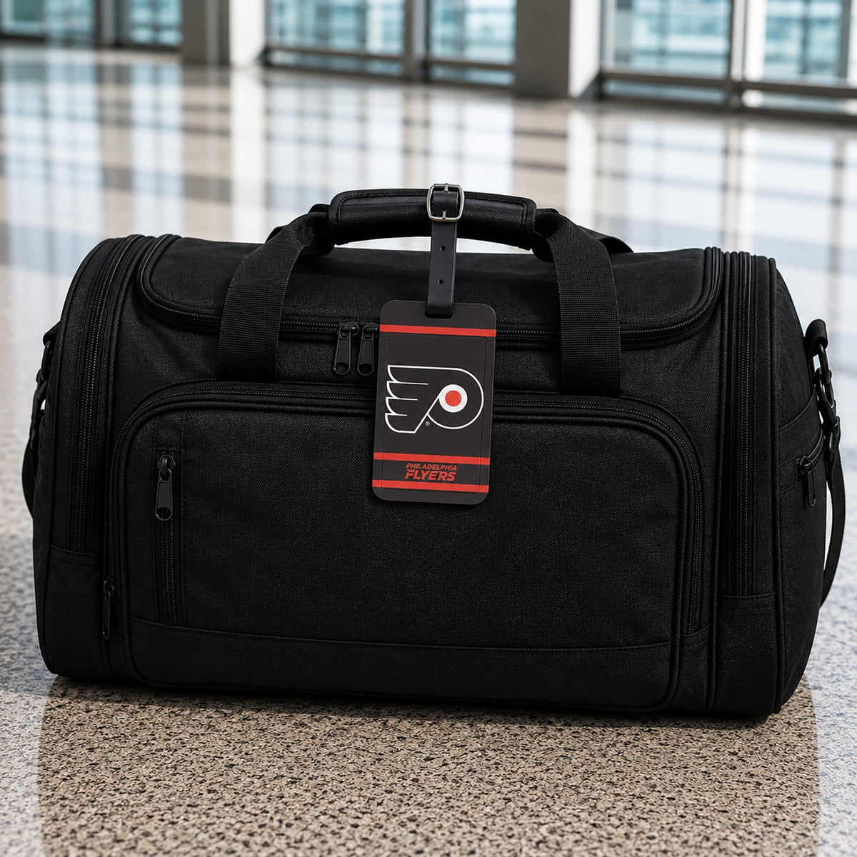 Philadelphia Flyers plastic golf bag tag by Team Golf, product photo 5