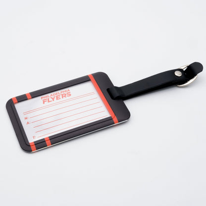 Philadelphia Flyers plastic golf bag tag by Team Golf, product photo 2