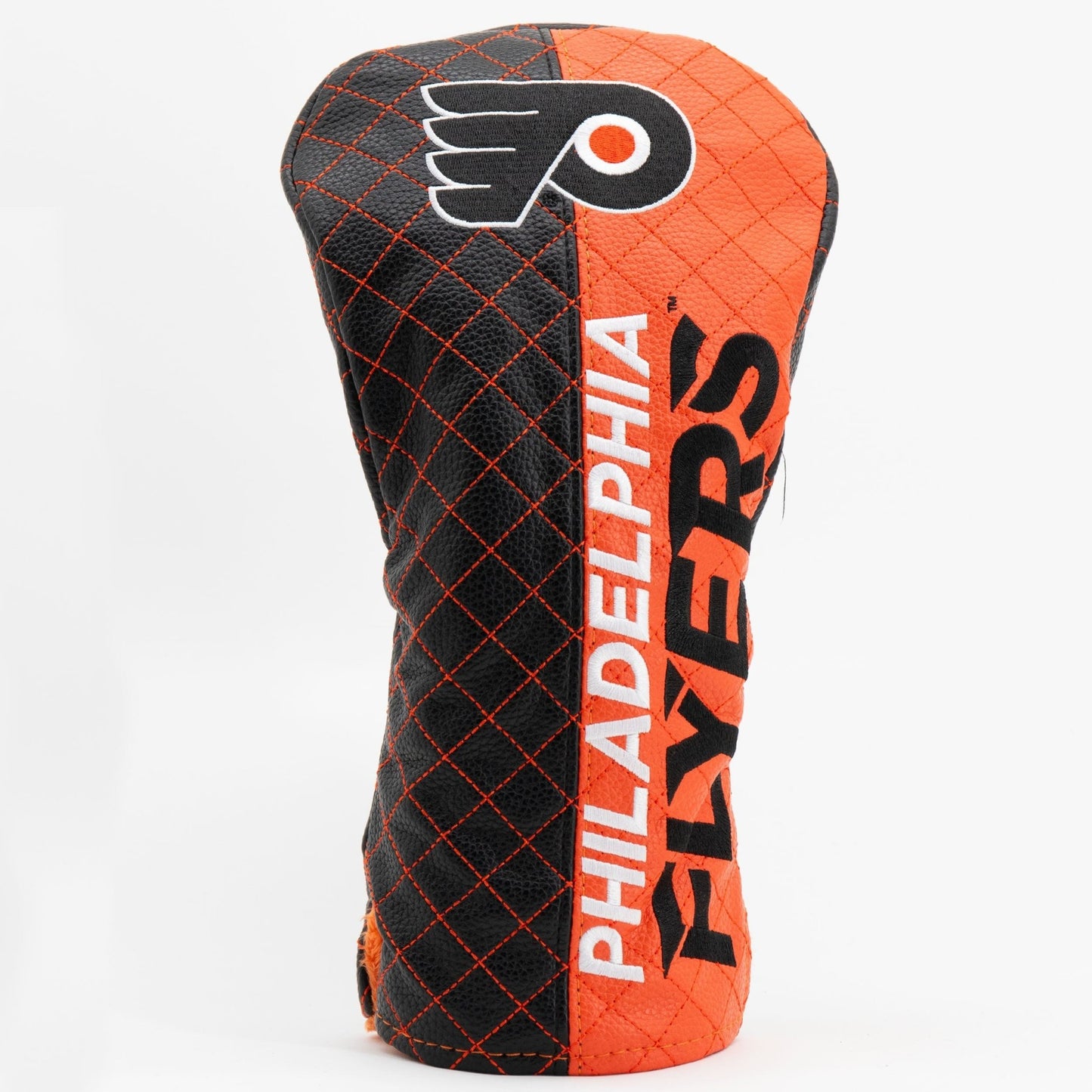 Philadelphia Flyers split driver quilted golf headcover