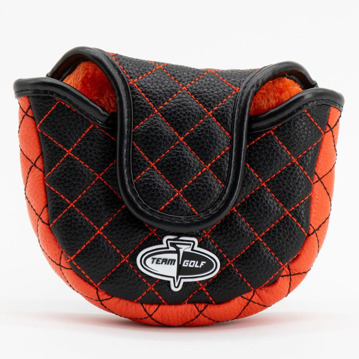 Philadelphia Flyers solid mallet putter quilted golf headcover alternate view