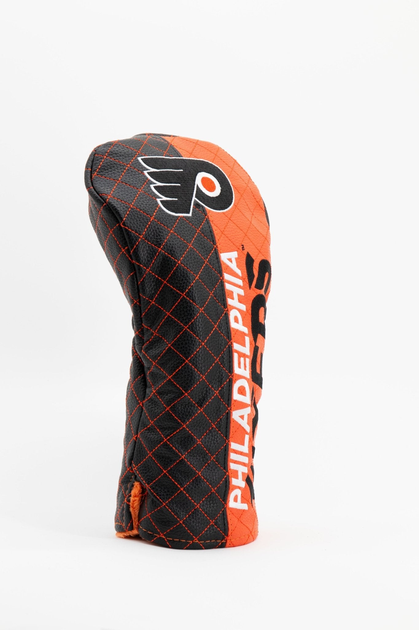 Philadelphia Flyers split driver quilted golf headcover alternate view