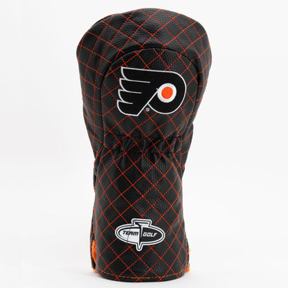 Philadelphia Flyers solid driver quilted golf headcover alternate view