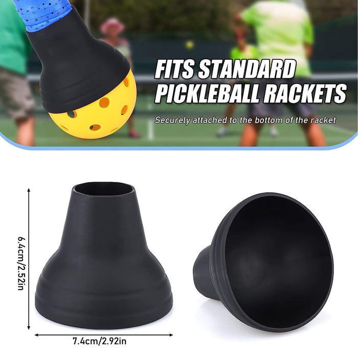 Pickleball Ball Snagger Cup - Black - Club Rehab
