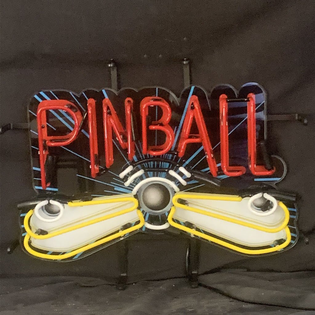 Pinball Game Machine Neon Signs - Club Rehab