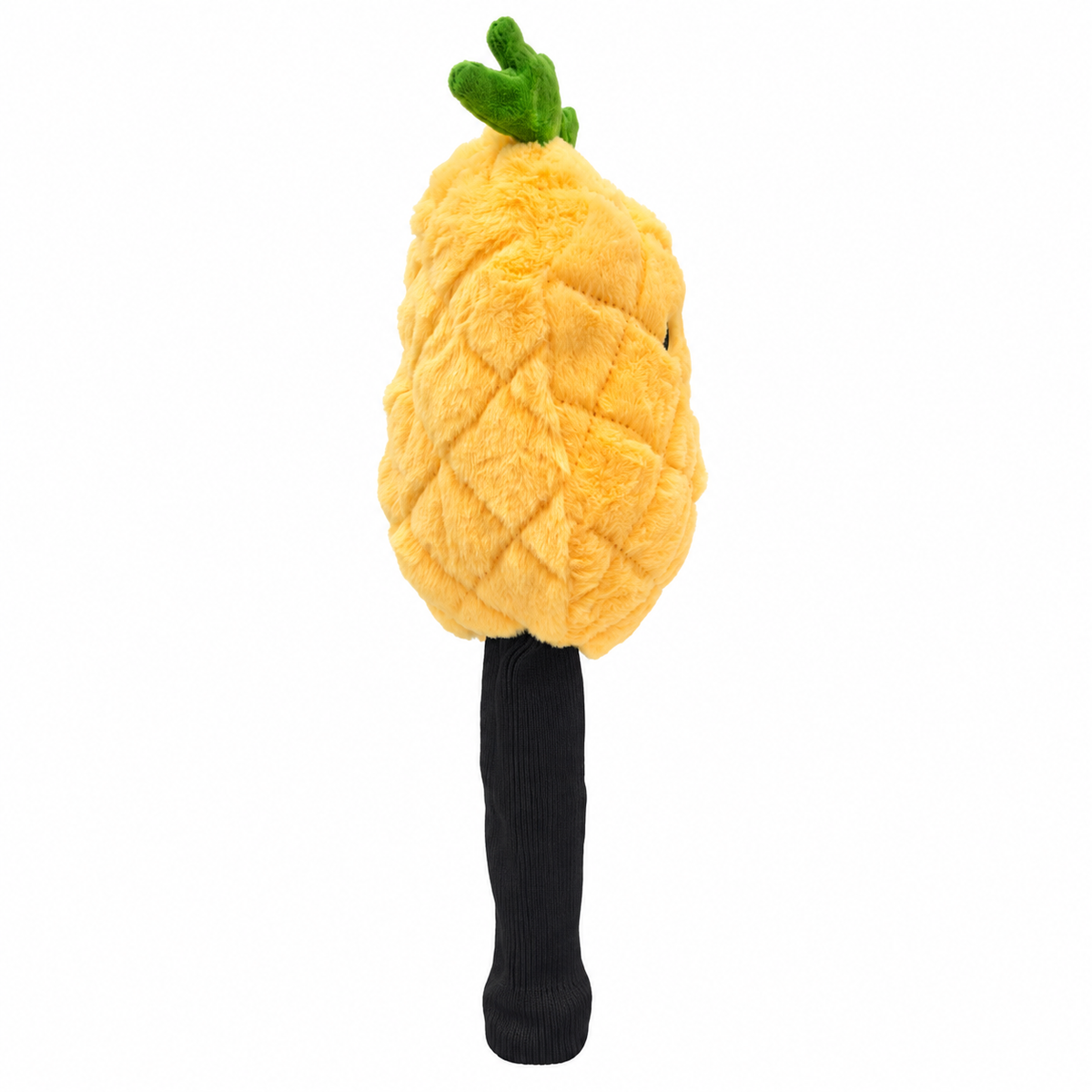 Side view of Pineapple Express plush driver headcover