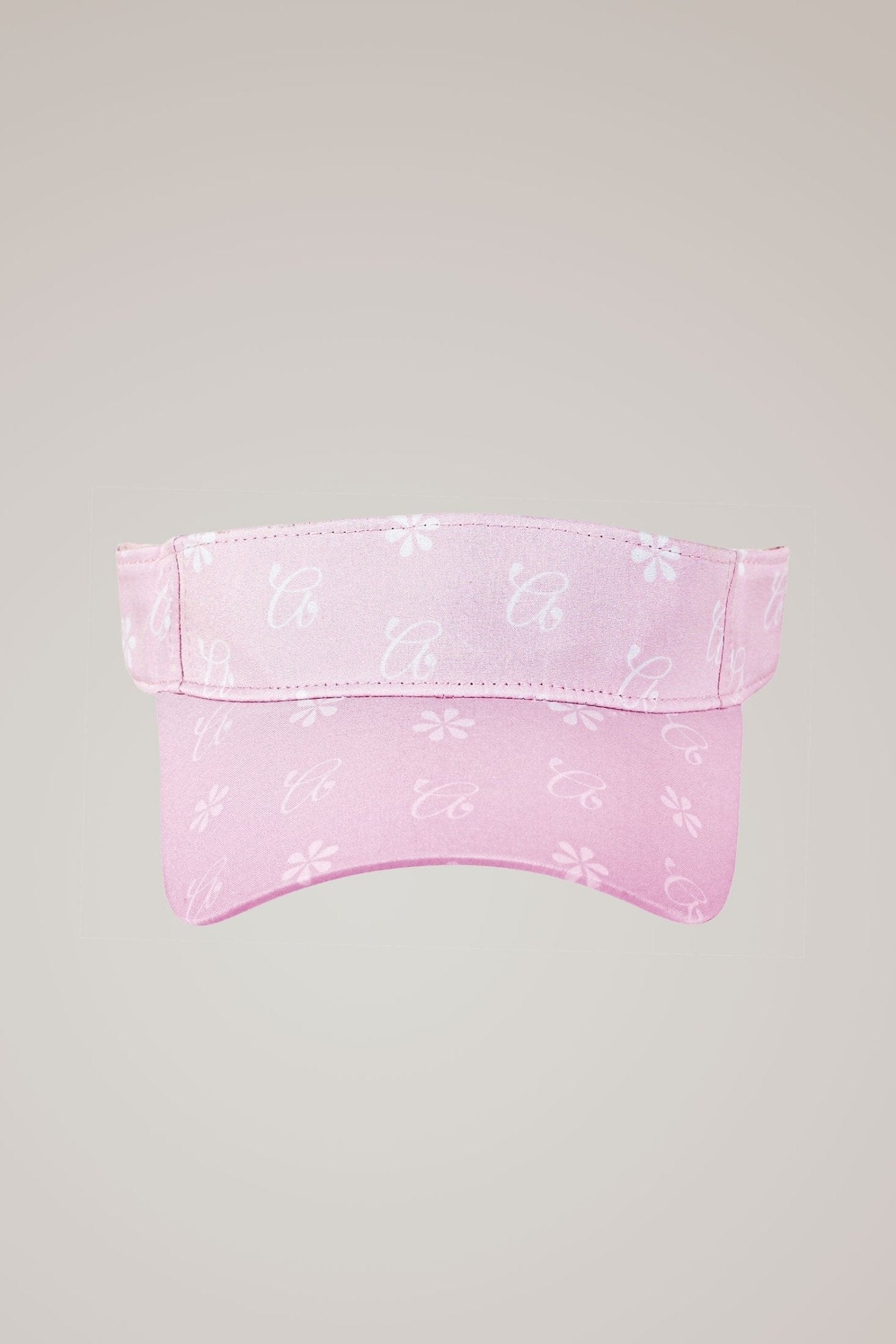 Pink Flowers Sport Visor - Club Rehab
