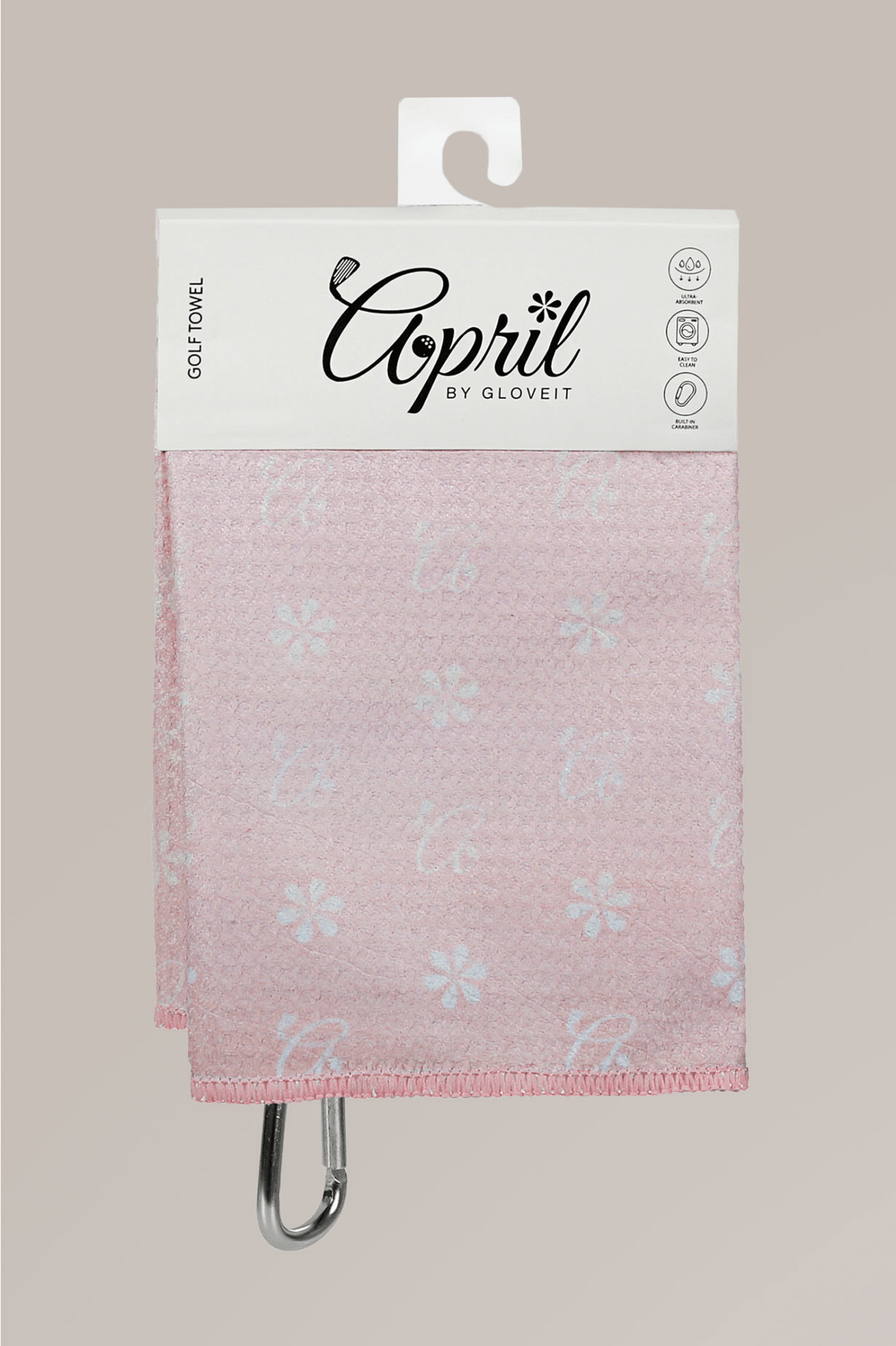 Pink Golf Towel - Club Rehab