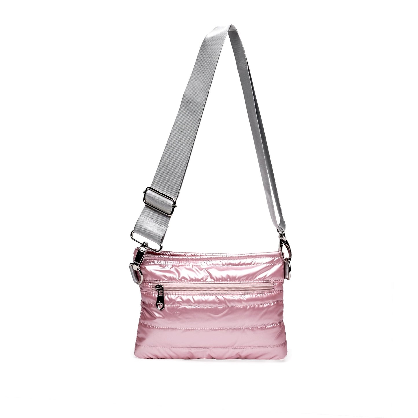 Pink Padded Crossbody Belt Bag - Club Rehab
