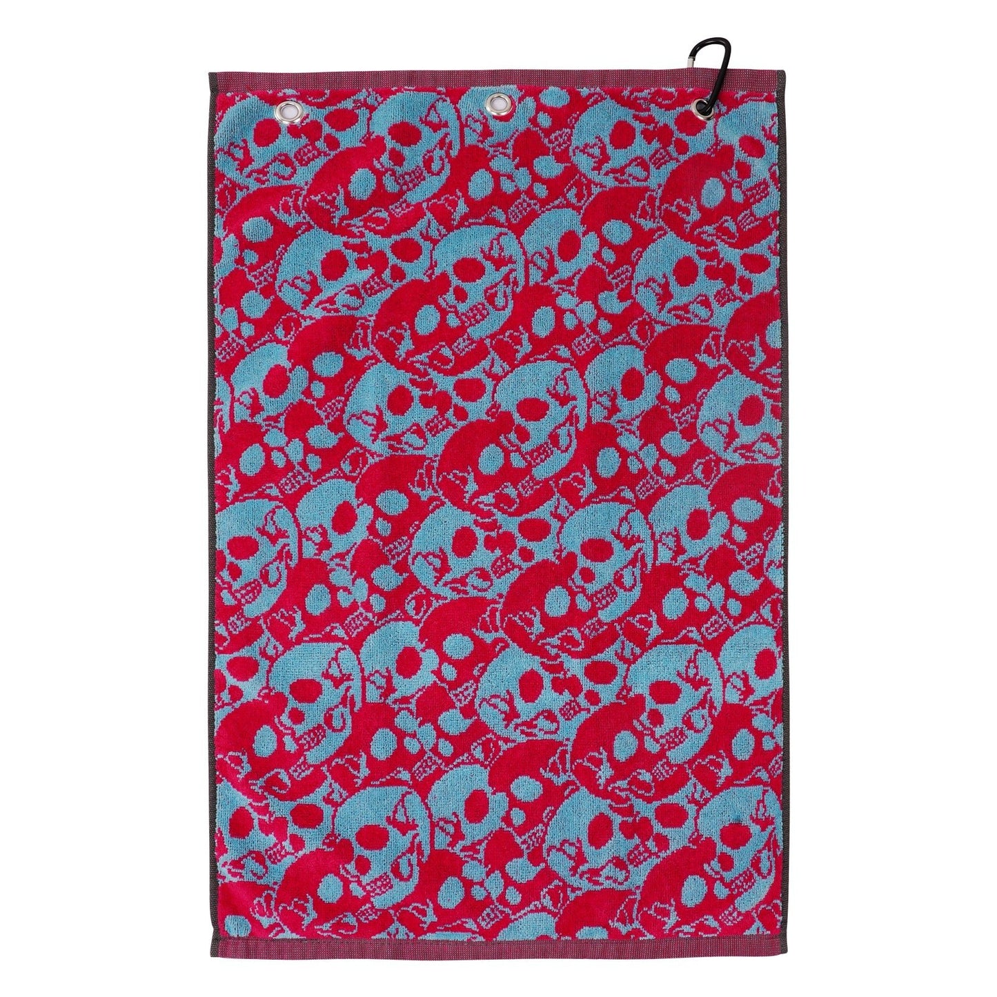 Pink Skull Golf Towel (16” x 24”) - Club Rehab