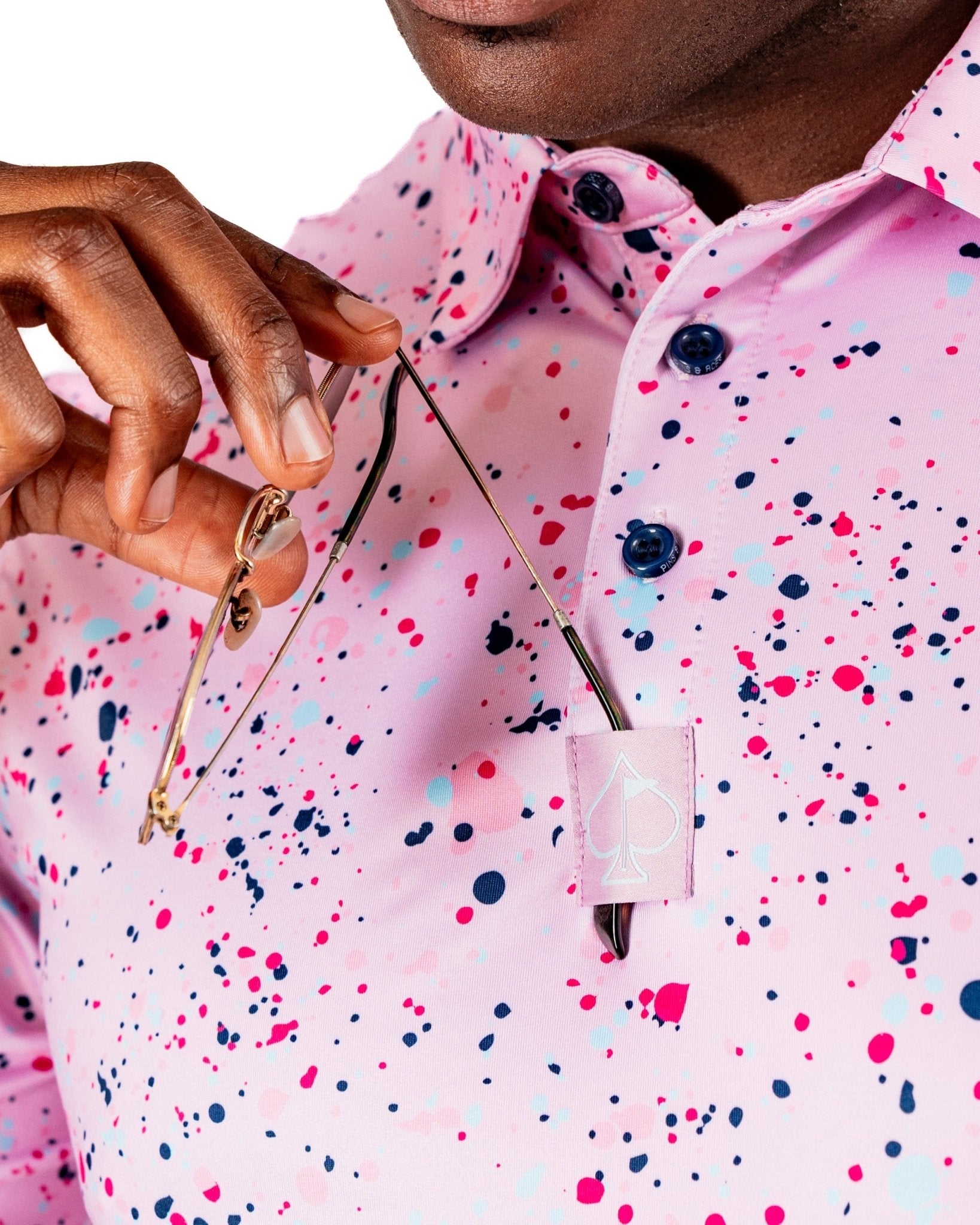 Pink Splatter - S - Club Rehab