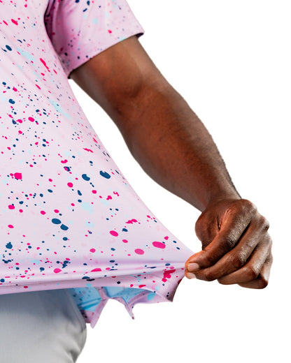 Pink Splatter - S - Club Rehab