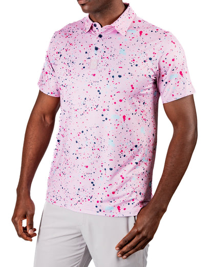 Pink Splatter - S - Club Rehab