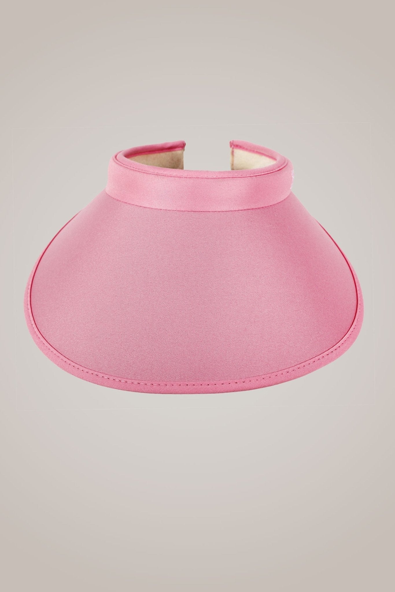 Pink Wide Brim Slide On Visor - Club Rehab