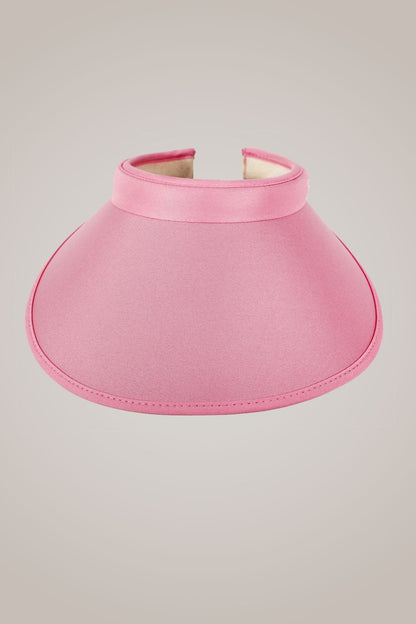 Pink Wide Brim Slide On Visor - Club Rehab