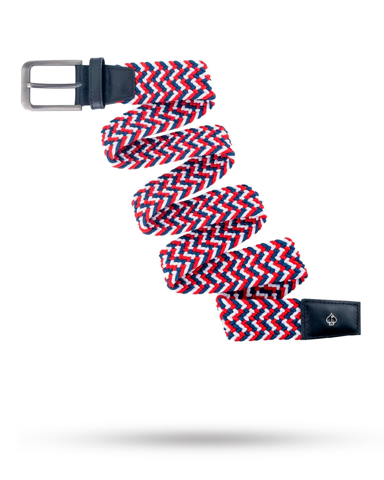 Pins Belt - Red White & Blue - S - Club Rehab