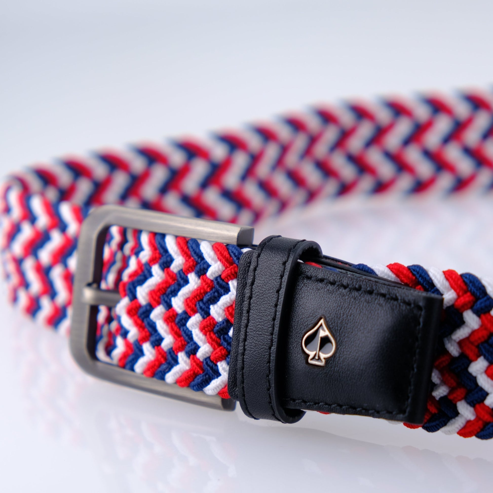 Pins Belt - Red White & Blue - S - Club Rehab
