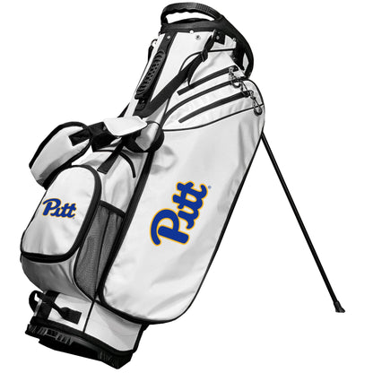 Pittsburgh Panthers Birdie stand golf bag, White color