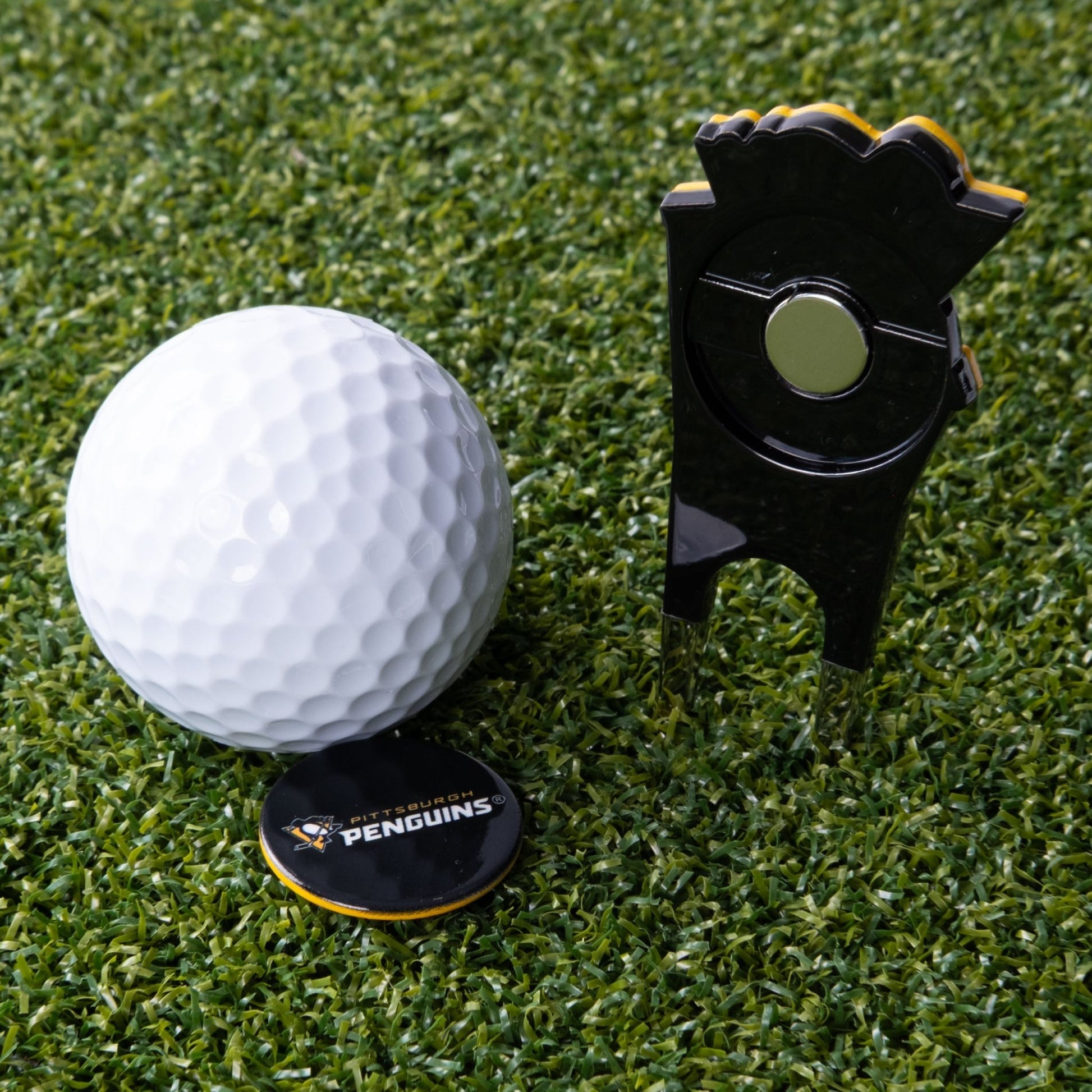 Pittsburgh Penguins Custom Shaped Divot Tool - Image 6 - Club Rehab