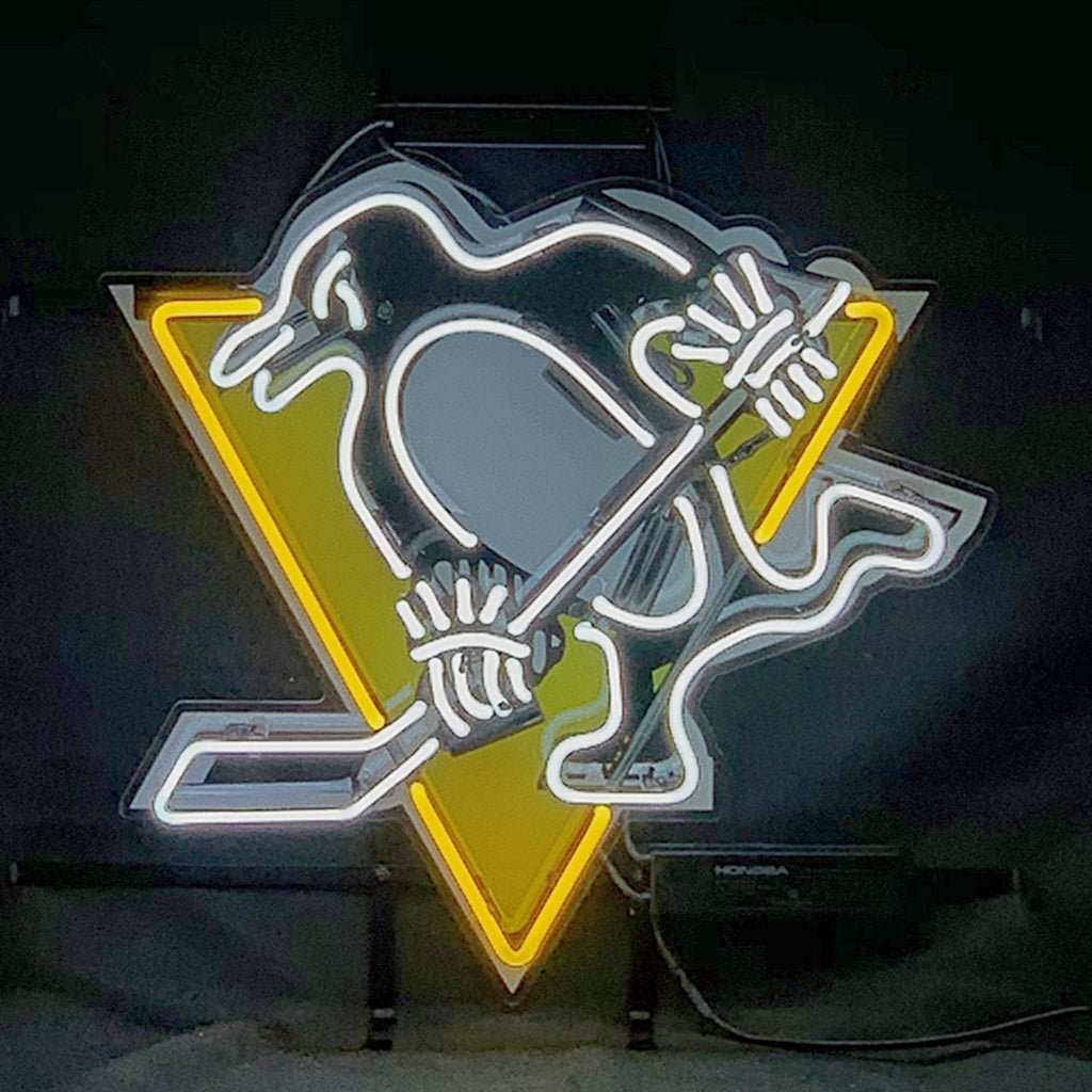 Pittsburgh Penguins Hockey Neon Signs - Club Rehab