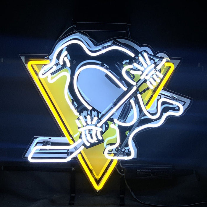 Pittsburgh Penguins Hockey Neon Signs - Club Rehab