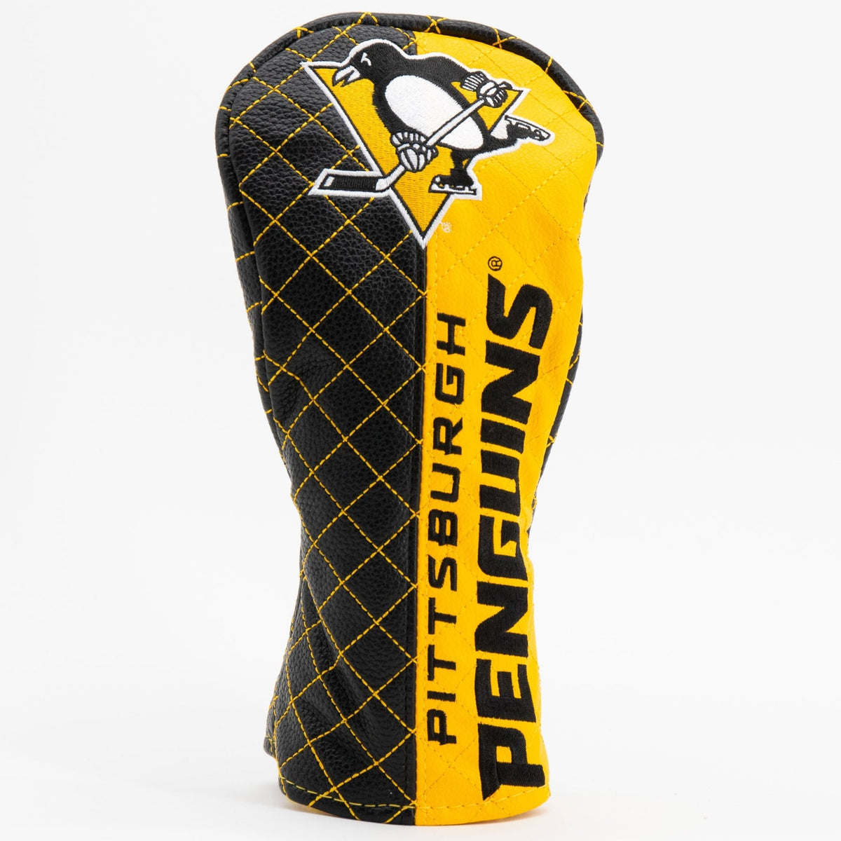 Pittsburgh Penguins split fairway quilted golf headcover